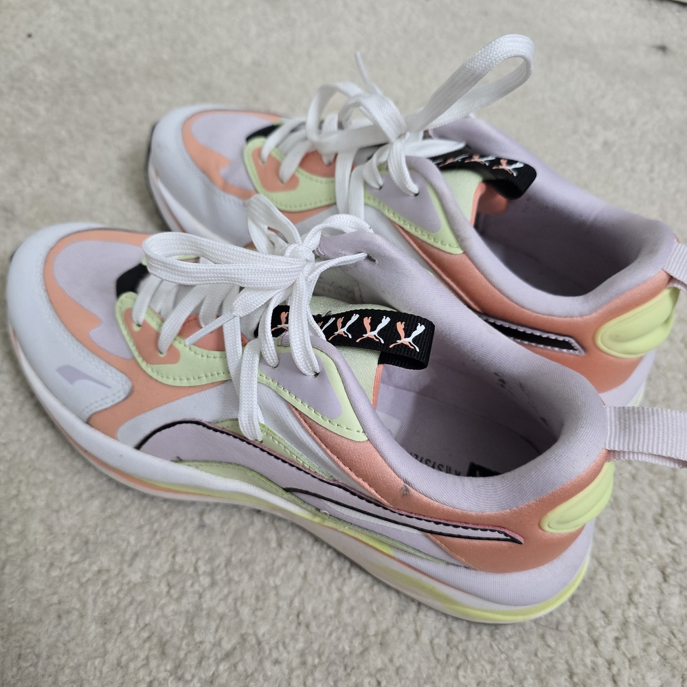 Puma RS-Fast Sneakers Women’s Size 10 Pastel Colorblock Athletic Shoes